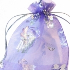 Organza Bags Wholesale - Grip Seal Bags Wholesale > Organza gift bags - Chinese Luck Character wholesale