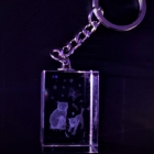 Crystal Wholesale - Import & Export > Crystal Wholesale - Keychain With Laser