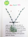 Wholesale - Jade Buddha necklace small green
