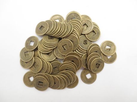 Chinese lucky coins small (100 pieces)