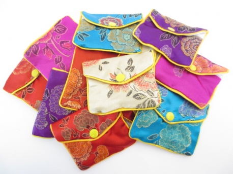 Chinese small pouches set of 12 mixed