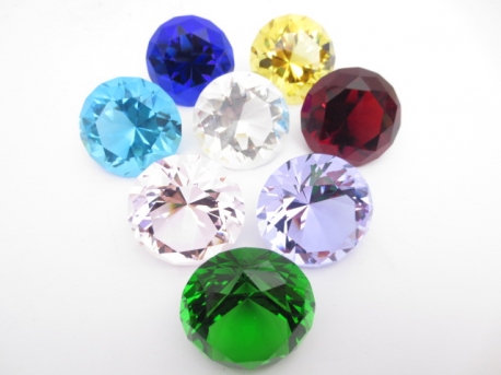 K9 4cm Diamant Set 8 colored