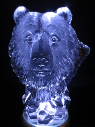 Crystal statue Bear 