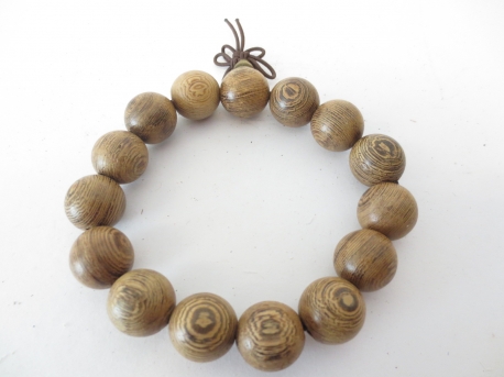 Mala prayer bead bracelet Sandalwood 1.5m