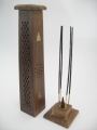 Wooden Incense Tower Buddha