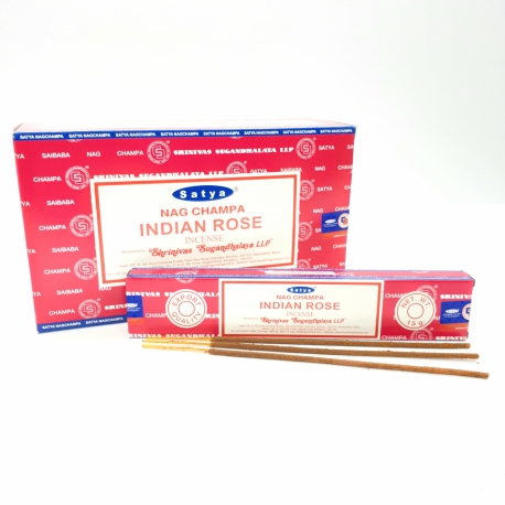 Wholesale - Satya Nag Champa Indian Rose 15g