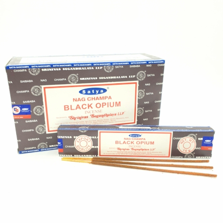 Wholesale - Satya Nag Champa Black Opium 15g