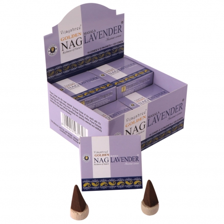 Golden Nag Lavender Cones