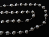 Rosary Pearl Round large luxury