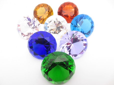 K9 5cm Diamant Set 8 colored