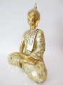 Thai Buddha meditating gold