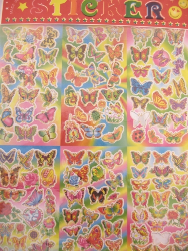 Stickers butterflies