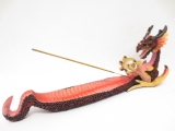 Red Dragon incense holder