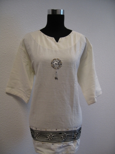 long pullover with beads