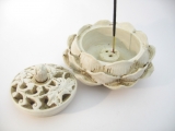Lotus incense/conesburner white