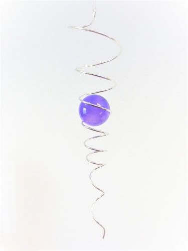 XXL Vortex Wind Spinner purple