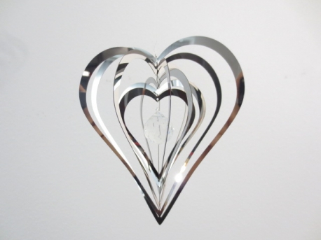 Cosmo Wind Spinner heart 13 cm
