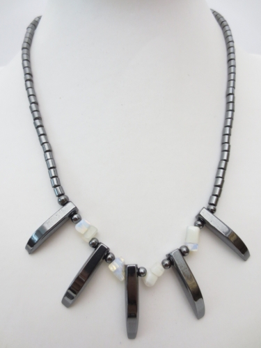 Hematite necklace