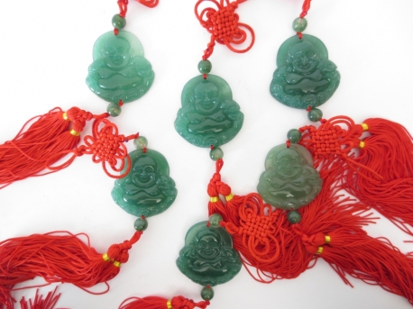 Jade Buddha hangers #3