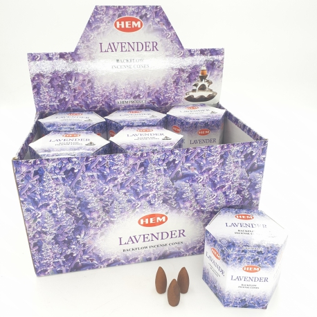 Wholesale - HEM Lavender Backflow Cone