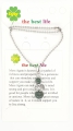 Wholesale - Angel necklace Moss Agate