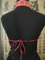 Chinese top with hole and dragon (red)