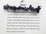 Thin gemstone bracelets Blue Sandstone (12pcs)