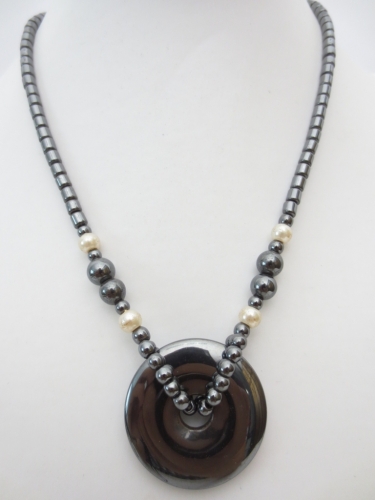 Hematite Amulet necklace