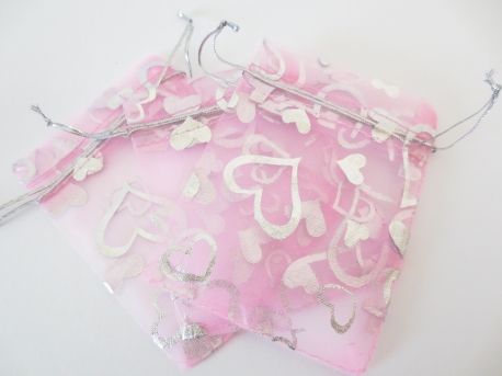 Organza Gifts bag Pink