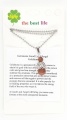 Wholesale - Angel necklace Goldstone