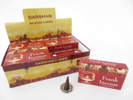 Darshan incense cones Frank Incense 