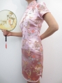 Short Dress Dragon / Phoenix pink size 34