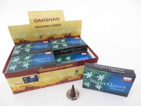 Darshan incense cones Night Queen