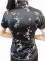 Shanghai blouse blossom black