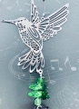 Cosmo Crystal Pendant Wholesale - Bird