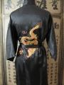 Short kimono dragon (black)