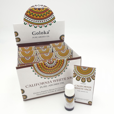 Wholesale - Goloka Pure Aroma Oil California White Sage