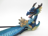 Blue Dragon incense holder