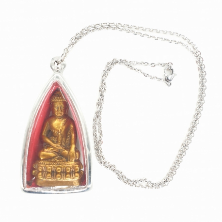 Wholesale - Buddha Amulet Chain Brass