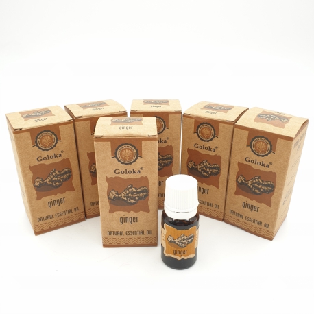 Wholesale - Goloka Natural Essential Oil Ginger (6pcs)