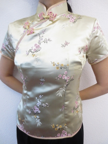 Shanghai blouse blossom gold