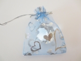 Organza Gifts bag Light Blue