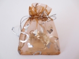 Organza Gifts bag Brown