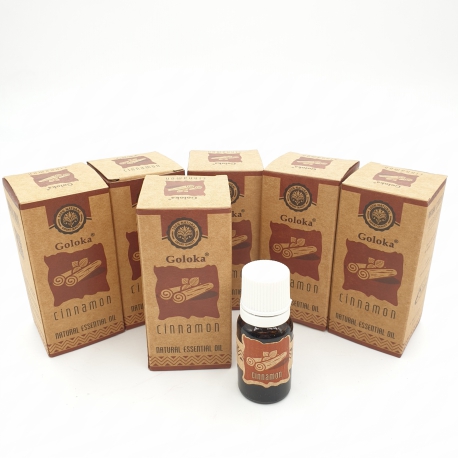 Wholesale - Goloka Natural Essential Oil Cinnamon (6pcs)
