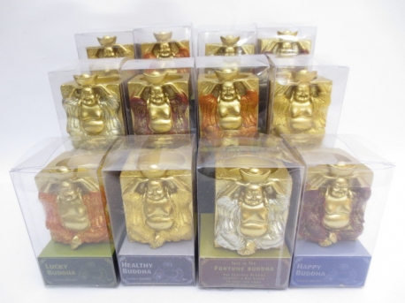 Happy Buddha Display Gift Set (12st)