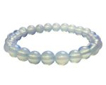 0,8cm gemstone bracelace Opalite