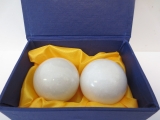 Wholesale White marble massage ball 4,5 cm