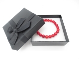 8mm gemstone bracelace Red Coral