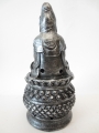 Guanyin incense/conesburner silver