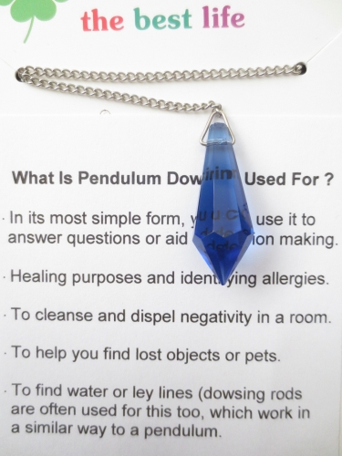 Pendulum dark blue